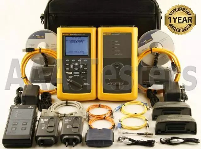 Fluke DSP-4000 Cat6 SM / MM Fiber Cable Tester DSP4000
