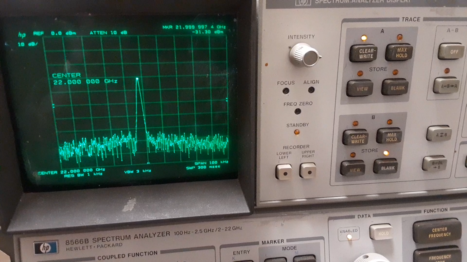 HP 85660B Spectrum Analyzer RF Section