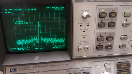 HP 85660B Spectrum Analyzer RF Section