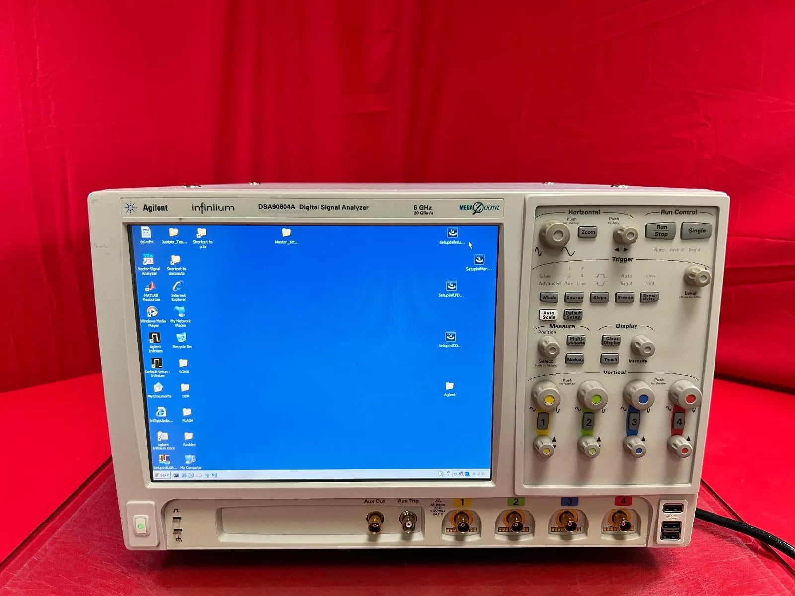 Agilent/Keysight DSA90604A Infiniium High Performance Oscilloscope, 6 GHz