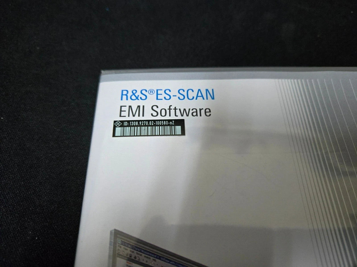 R&S ES-SCAN EMI Software Lock Key (0580)