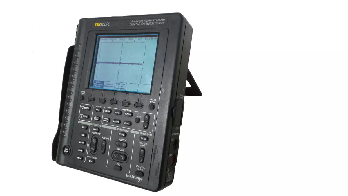 Tektronix TekScope Autoranging 100MHz Scope Dmm Time 500mS/s