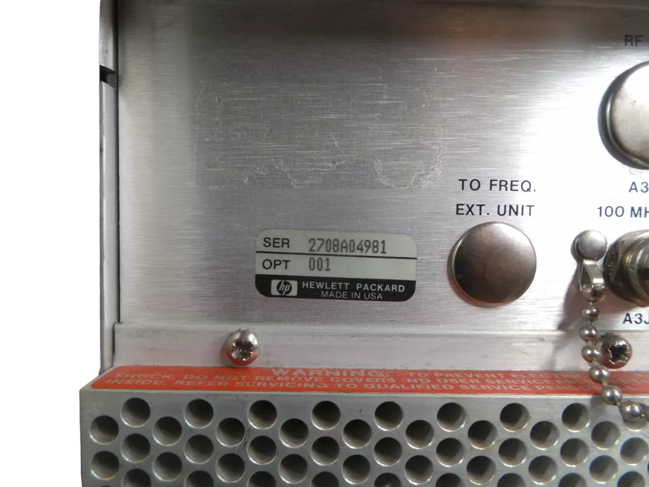 HP 8672A Synthesized Signal Generator