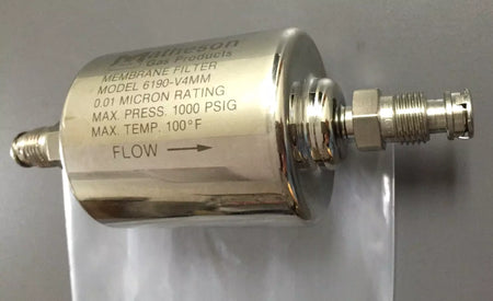 Matheson 6190-V4MM 1/4 Male VCR 0.01 Micron Rating 1000 psig 100°F Inline Gas