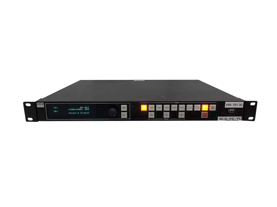 Barco PDS-701 3G Digital Switcher for Seamless Video Switching