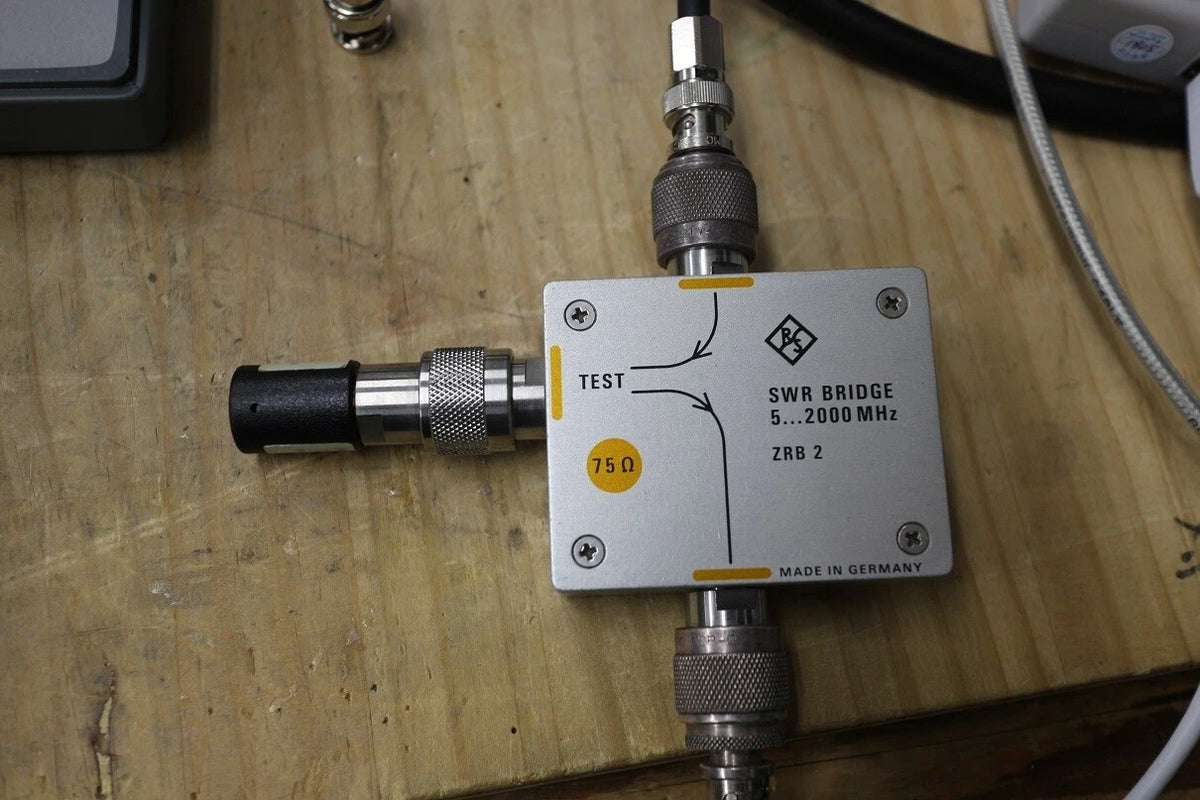 Rohde&Schwartz ZRB2 SWR Bridge 75ohm 2GHz