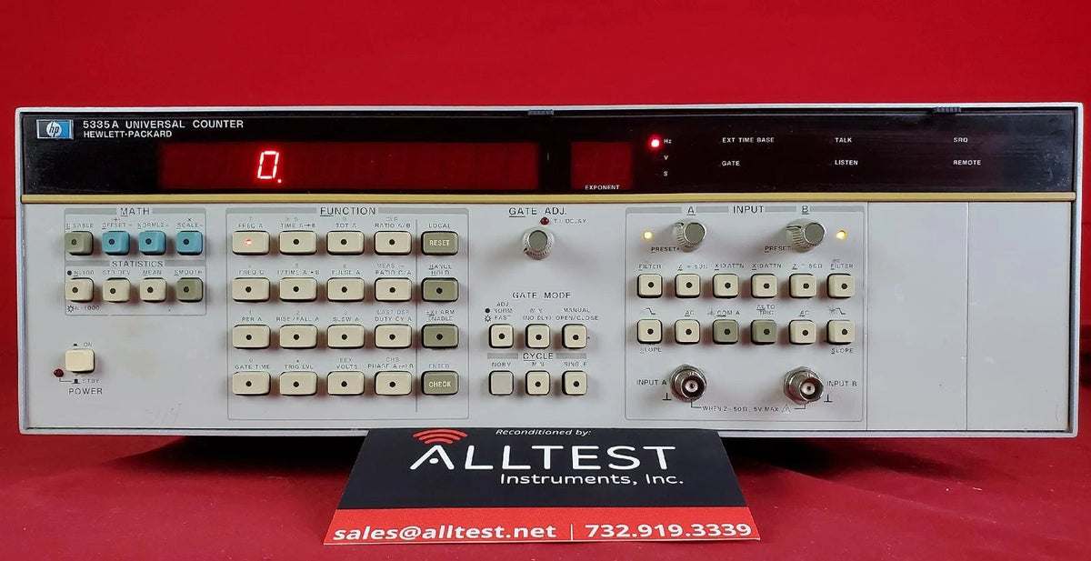 Agilent Keysight 5335A 010 040 2626A10436 Universal Counter