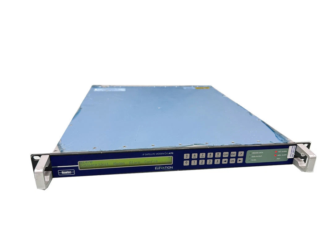 Newtec EL470 IP Satellite Modulator DVB-S2 NTC/2215.NU.CABBAA