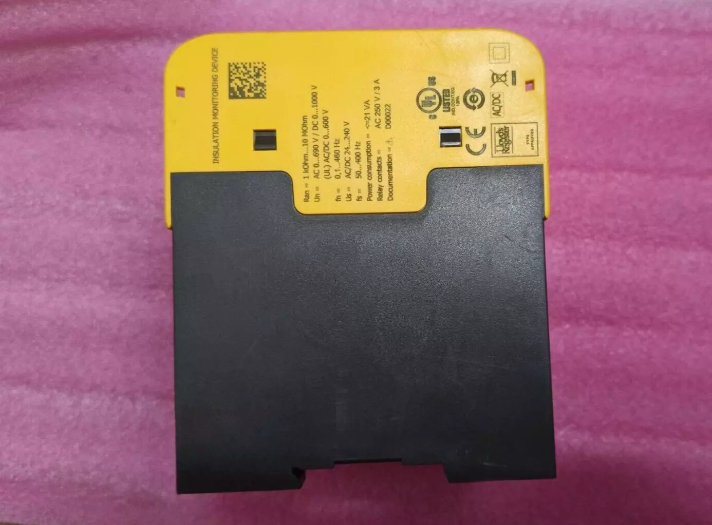 BENDER ISO685-D Isometer Digital Ground Fault Monitor/Detector ISO685W-D