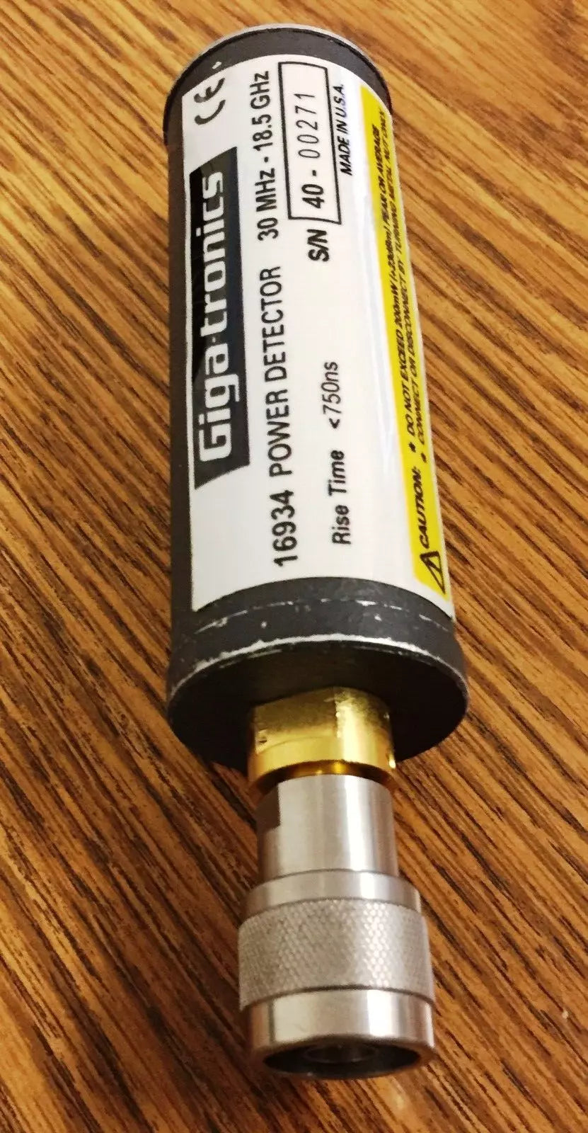 Giga-Tronics 16934 Power Sensor, 30MHz - 18GHz, Rise Time 750ns