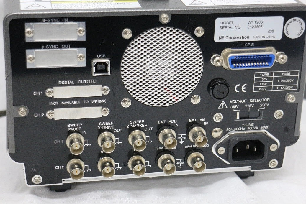 NF WF1966 0.01uHz-50MHz 2ch MultiFunction