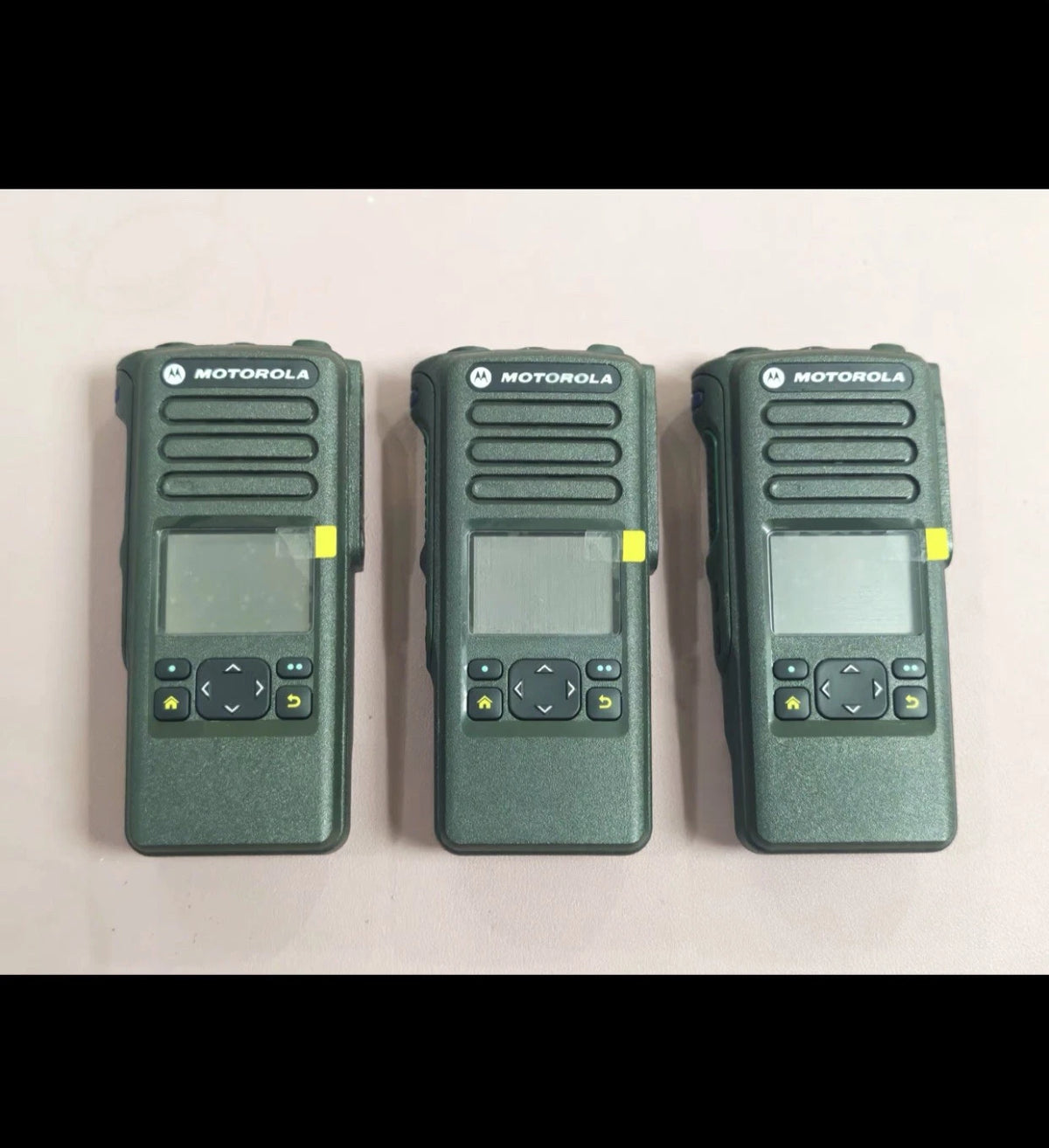 Classic dark green APX900 shell LCD assembly