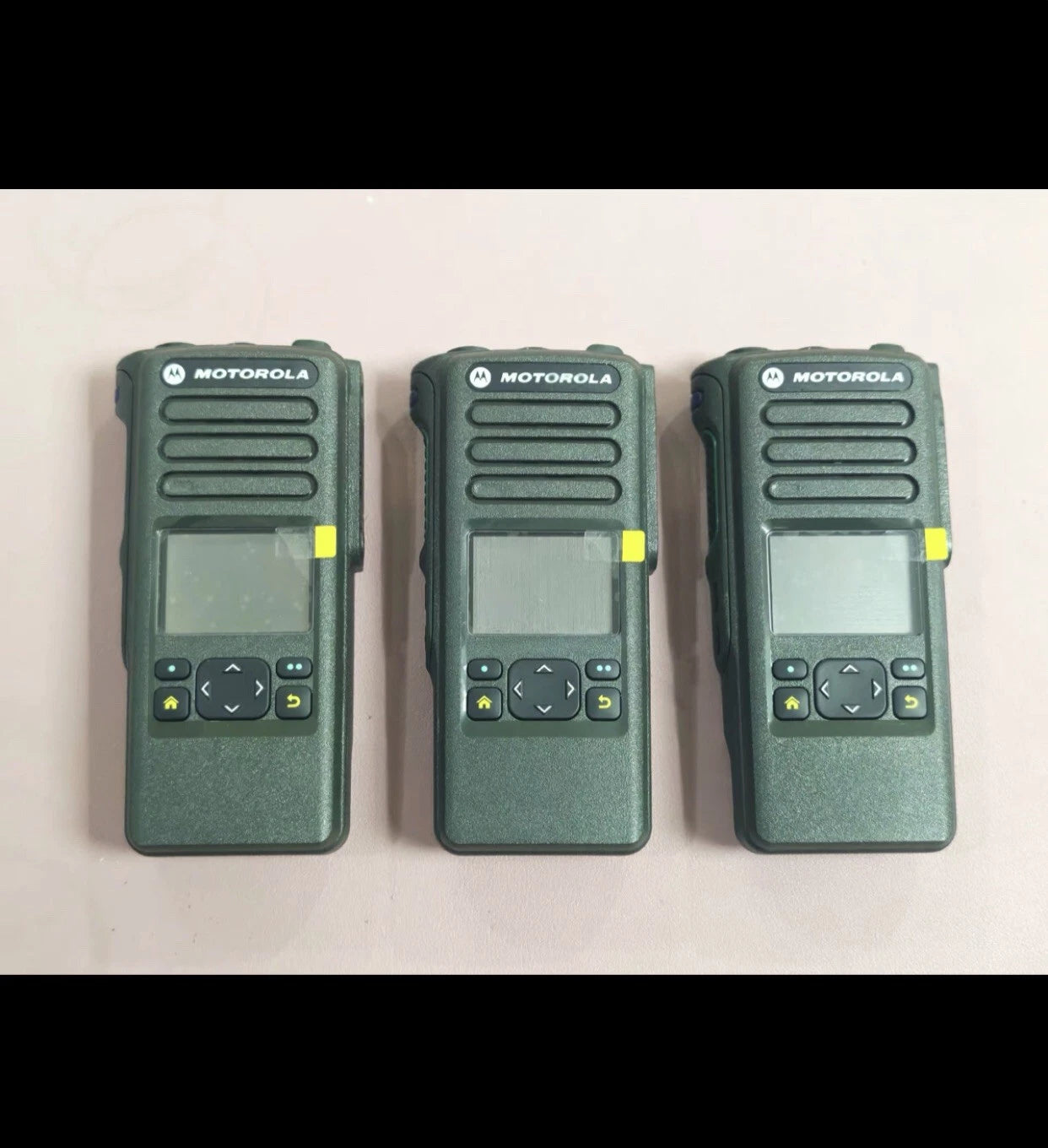 Classic dark green APX900 shell LCD assembly