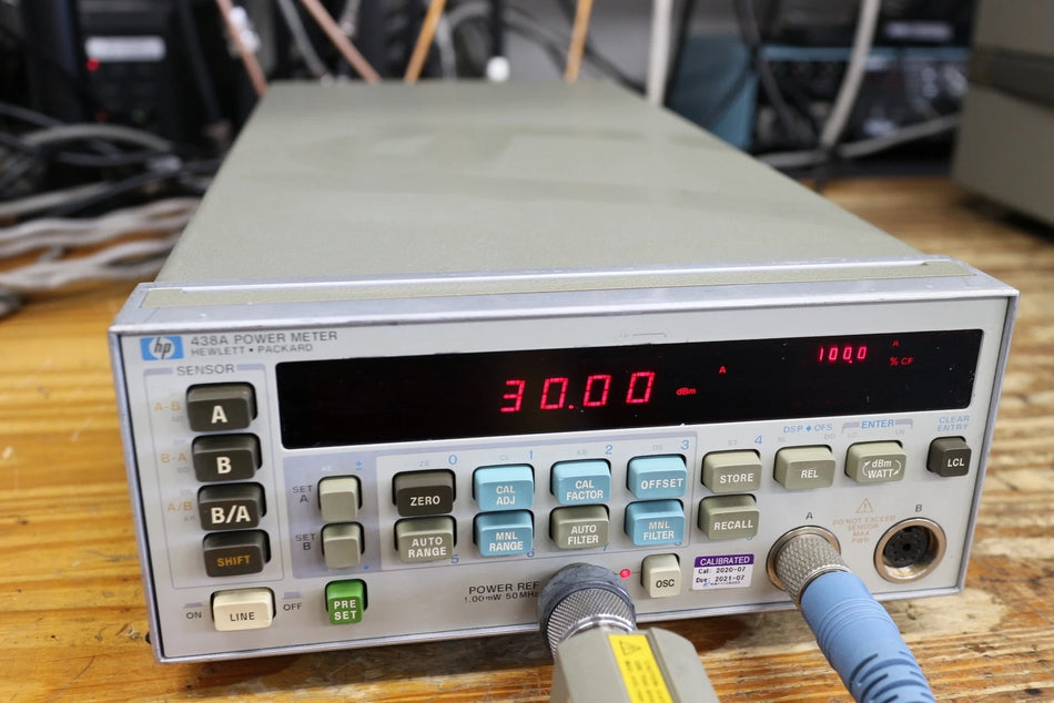 HP 438A 2ch Power Meter