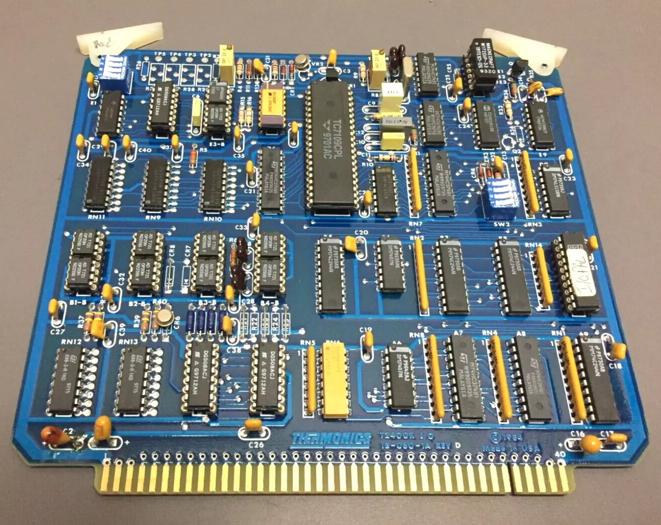 Thermonics Model T2400R P/N: 1B-080-1A Rev. D Input-Output Processor Board