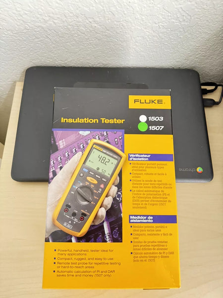 FLUKE 1507 Digital Insulation Resistance Tester (MFG-2024)