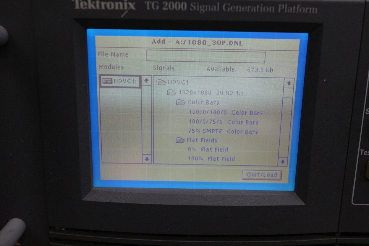 Tektronix TG2000 Signal Generator
