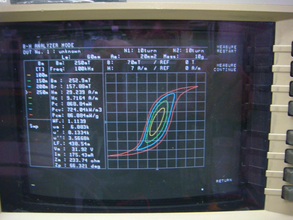 HP E5060A /001 BH Analyzer 20MHz Impedance Analyzer