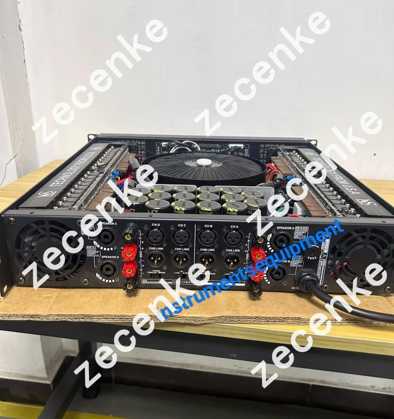 BRJ CS 8012 Power Amplifier 4*1200W High Power