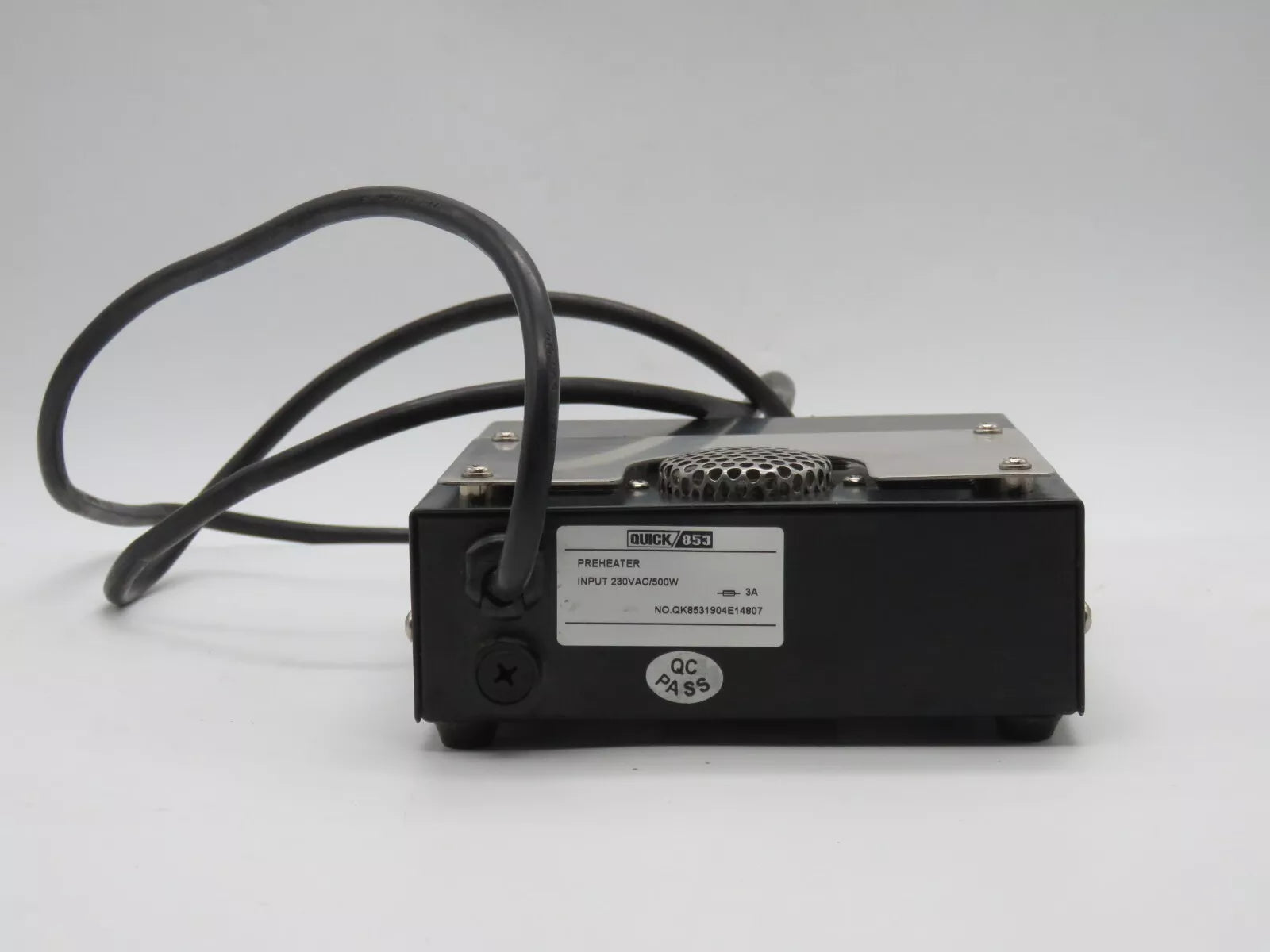 Quick 853 ESD Anti-Static Hot Air Preheater 230VAC 500W Soldering Equipment