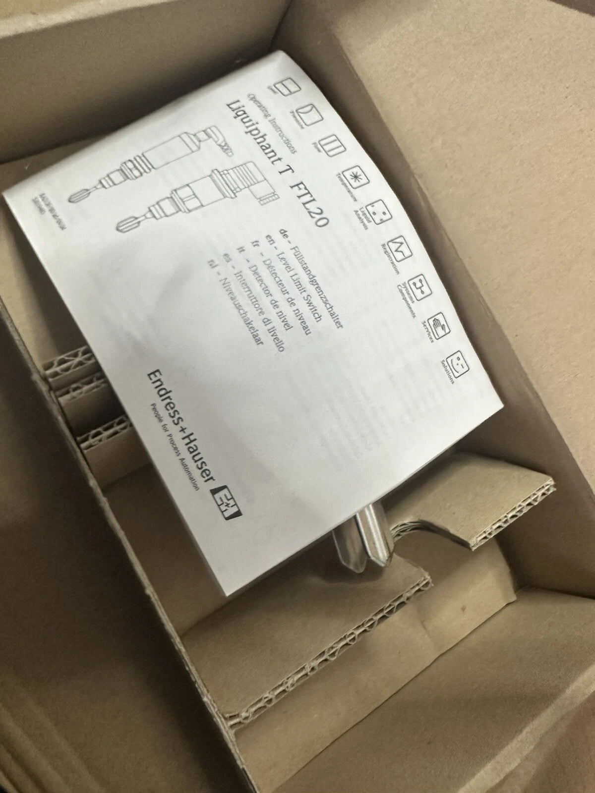 Endress+Hauser FTL20-002D Level Limit Switch DC 10-35V max. 250mA