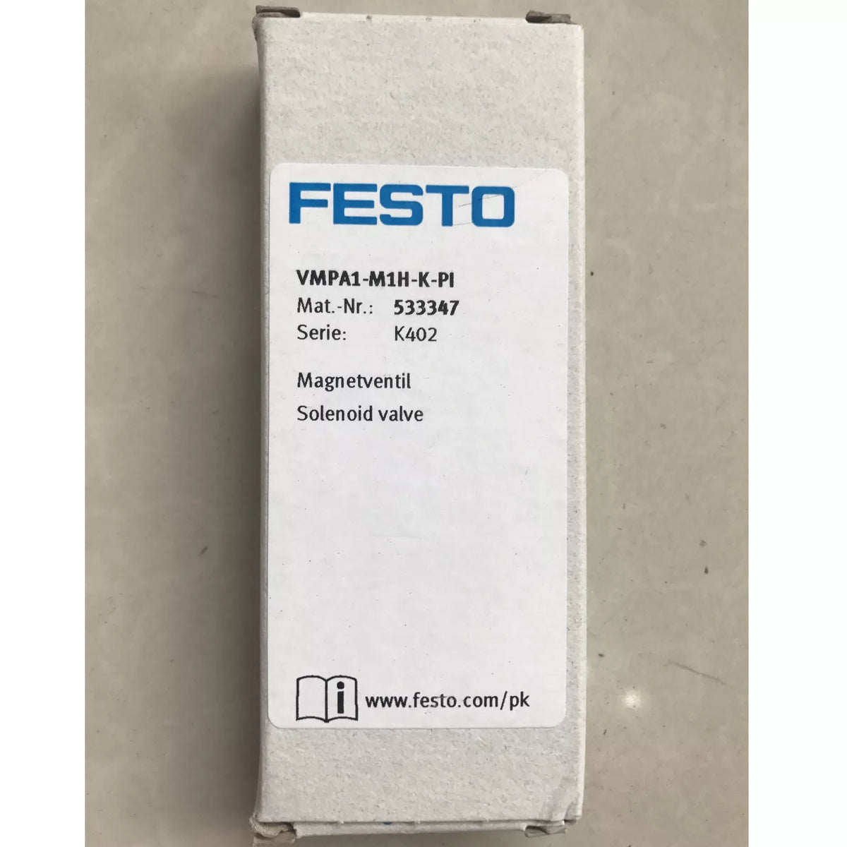 Festo VMPA1-M1H-K-PI 533347 Solenoid Valve for Industrial Use