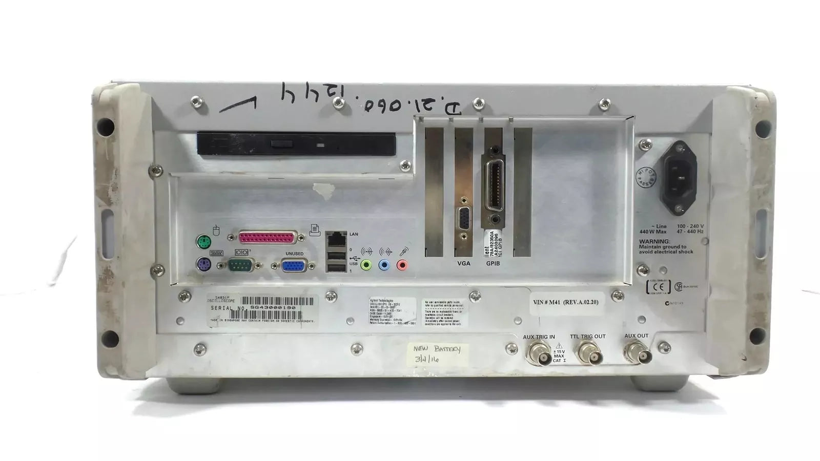 Agilent 54831M Infiniium Oscilloscope 600 MHz 4 GS/a (Free Shipping)