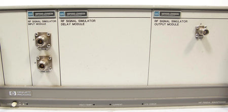HP 70001A System Mainframe with Watkins Johnson RF Signal Simulator Modules