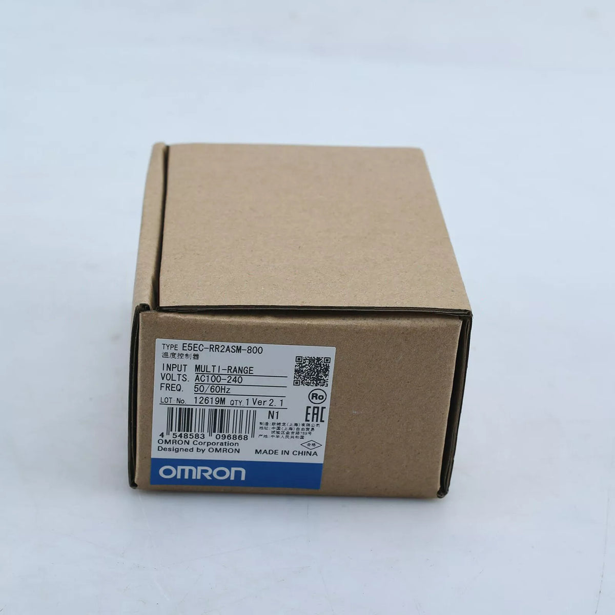 OMRON E5EC-RR2ASM-800 100-240VAC Temperature Controller