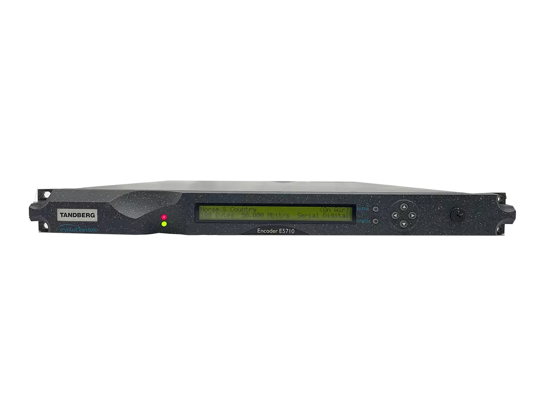 TANDBERG E5710 MPEG 2 SD Encoder 1RU with Full License Upgrade