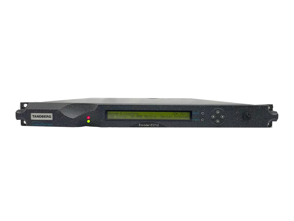 TANDBERG E5710 MPEG 2 SD Encoder 1RU with Full License Upgrade