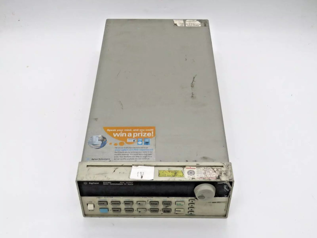Agilent 66319D Dual Output Mobile Communications DC Source 220V Power Supply