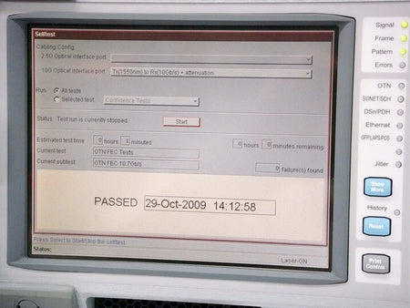 Agilent J7231B 100/108/112/609 OmniBER 10Gbps Communications Analyzer