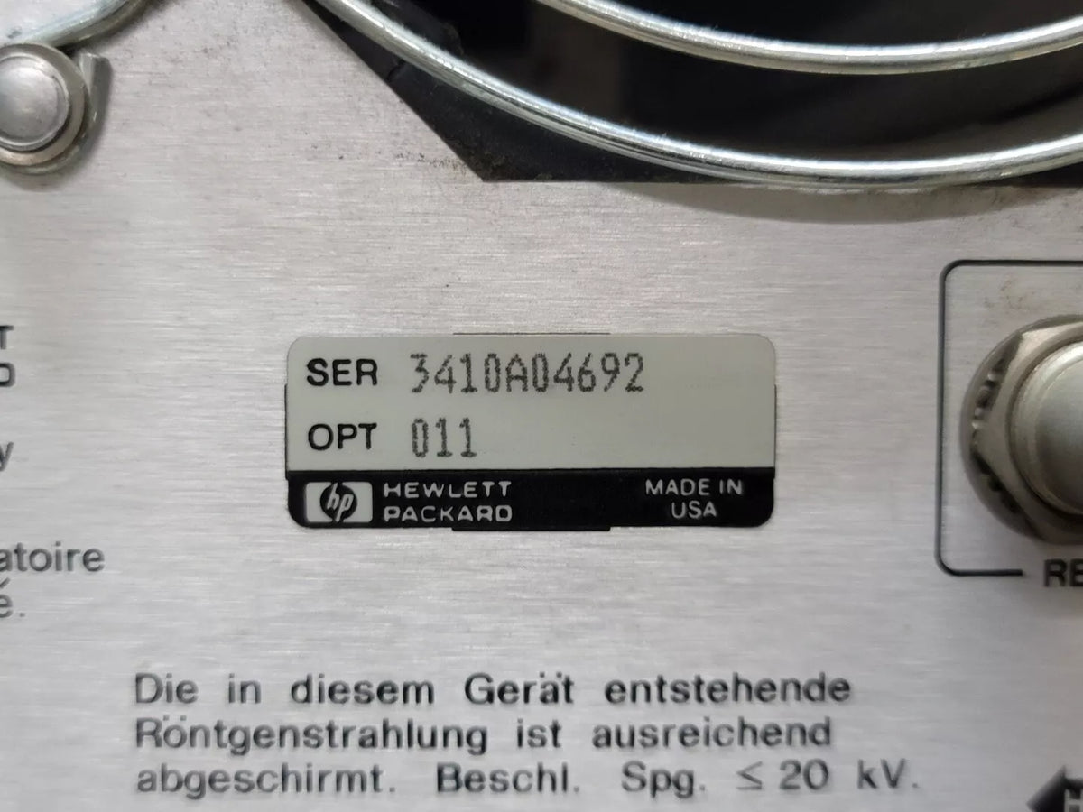 HP 8753D 300kHz-3GHz Network Analyzer As-Is Selling