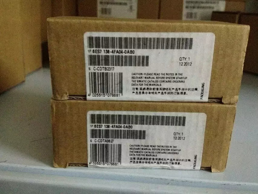 SIEMENS 6ES7138-4FA04-0AB0 Module - New in Box - Expedited Shipping