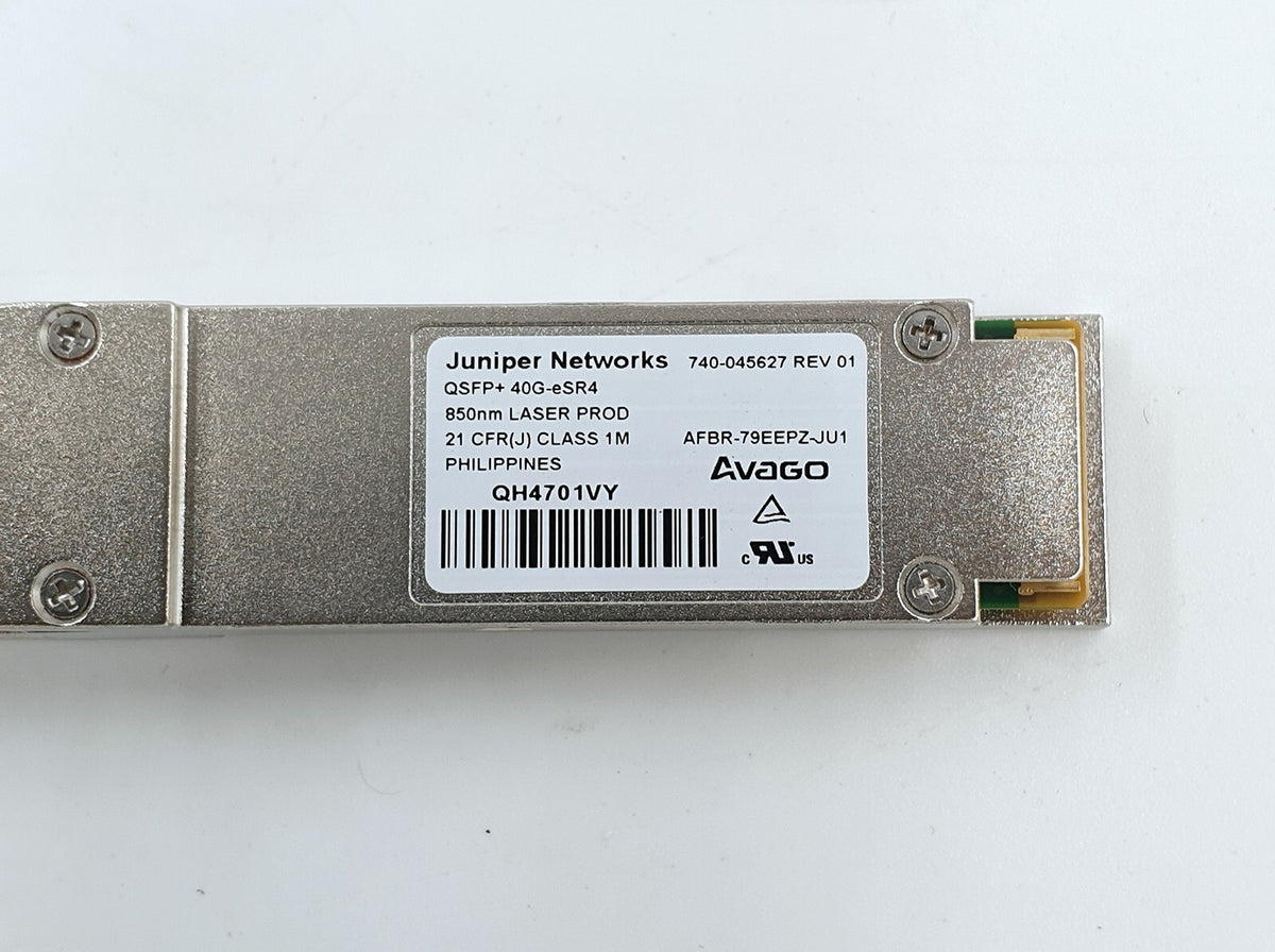 Juniper QSFP+ 40G-eSR4 850nm Transceiver Module