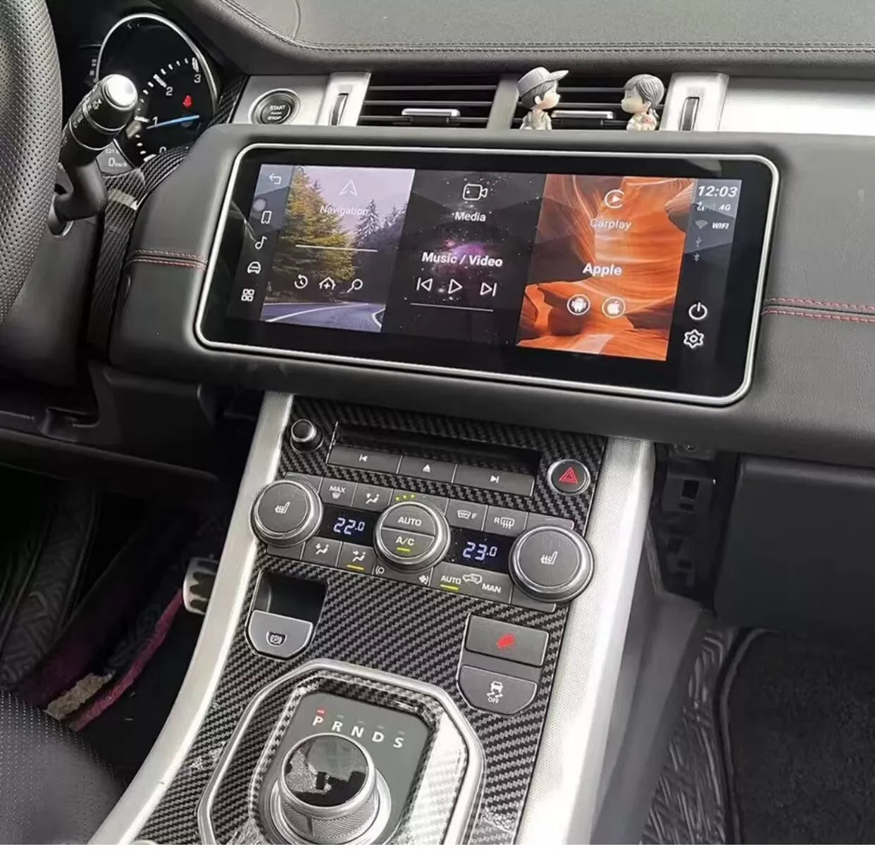Android Car Radio GPS CarPlay for Range Rover Evoque L551 L538 2011-2019 12.3 Screen