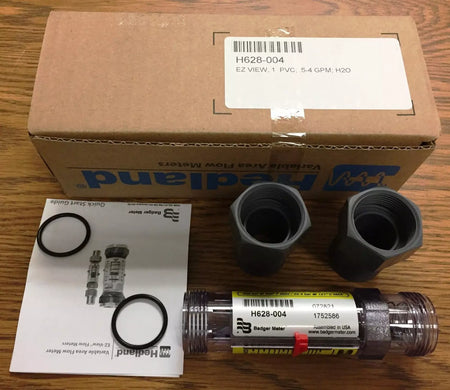 HEDLAND H628-004 Variable Area Mechanical Flowmeter 0.5-4 GPM