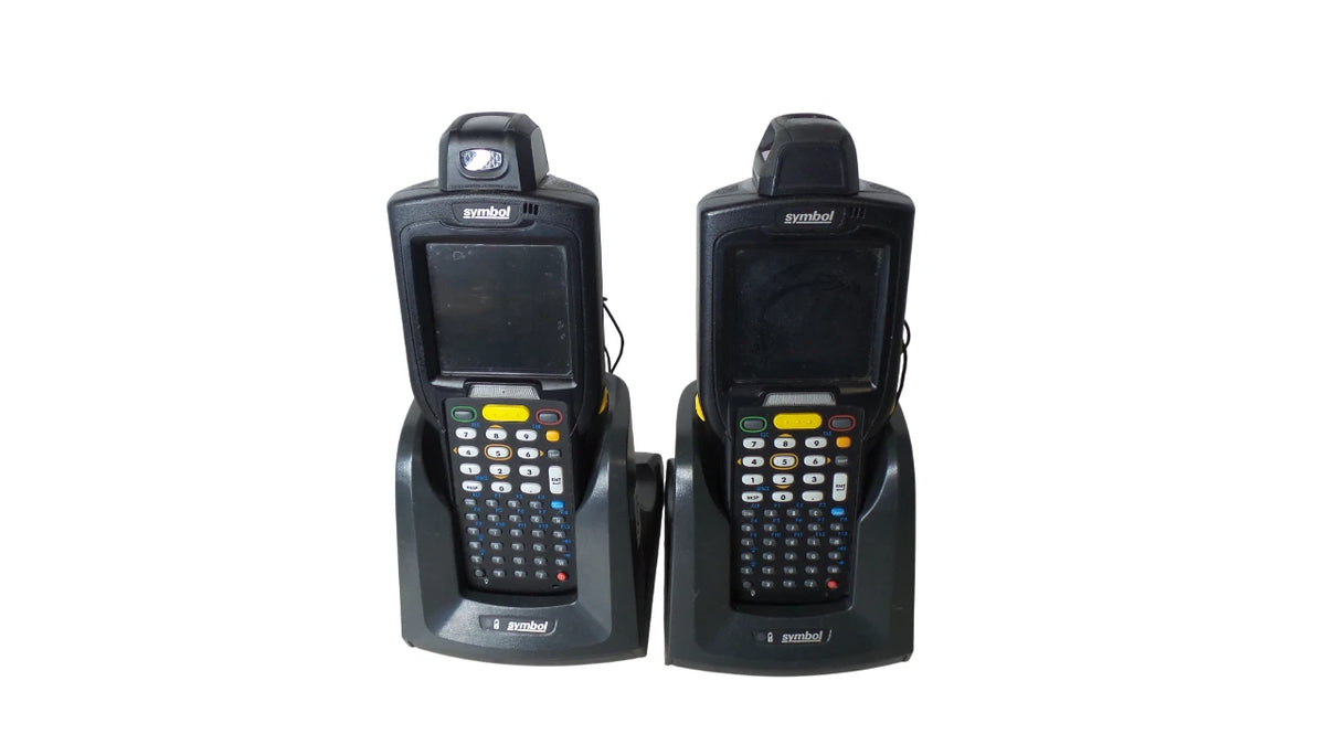 Lot of 2 Symbol MC32NO Barcode Scanner RL4SCLE0A