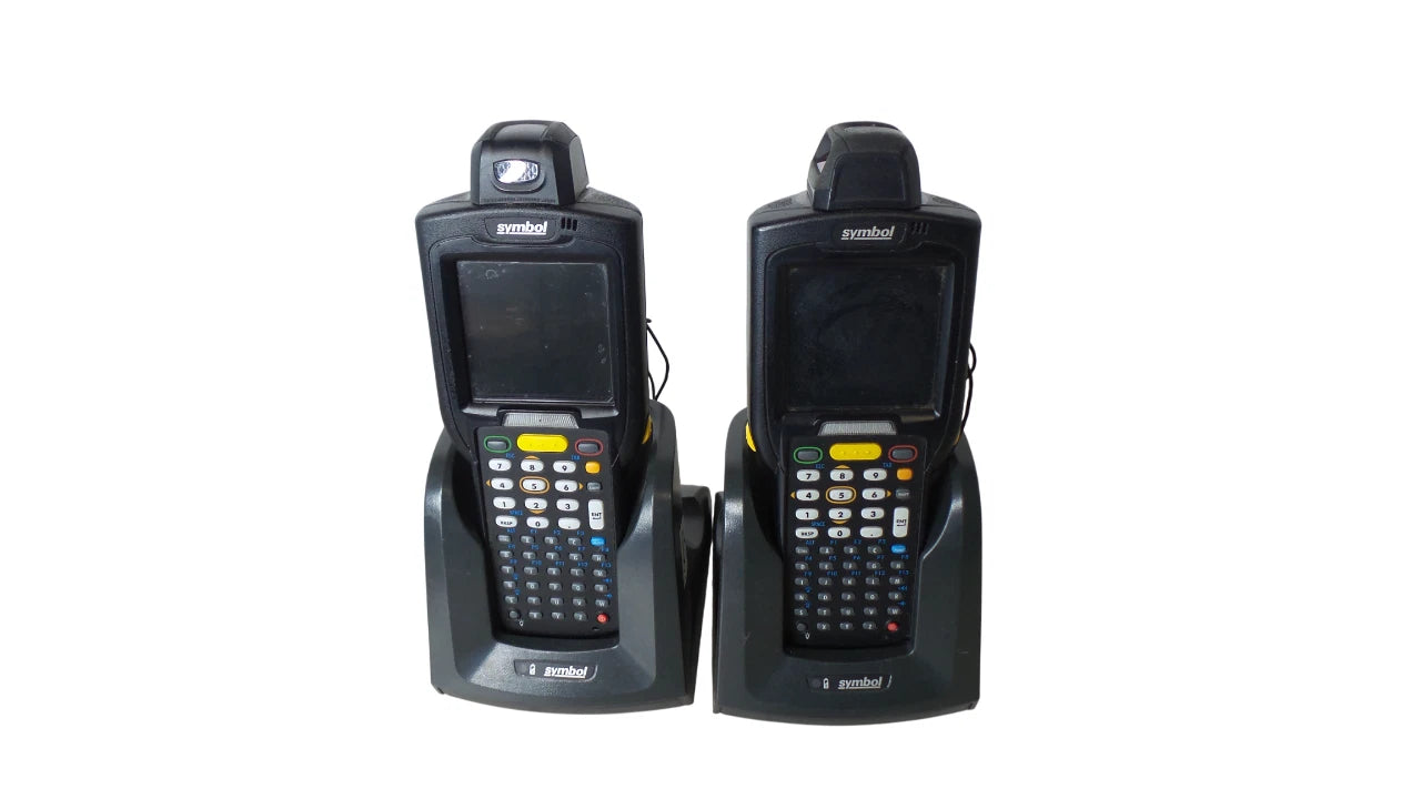 Lot of 2 Symbol MC32NO Barcode Scanner RL4SCLE0A