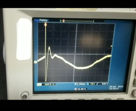 Surge Generator for EN 61000-4-5 Standards Compliance Test by Haefely