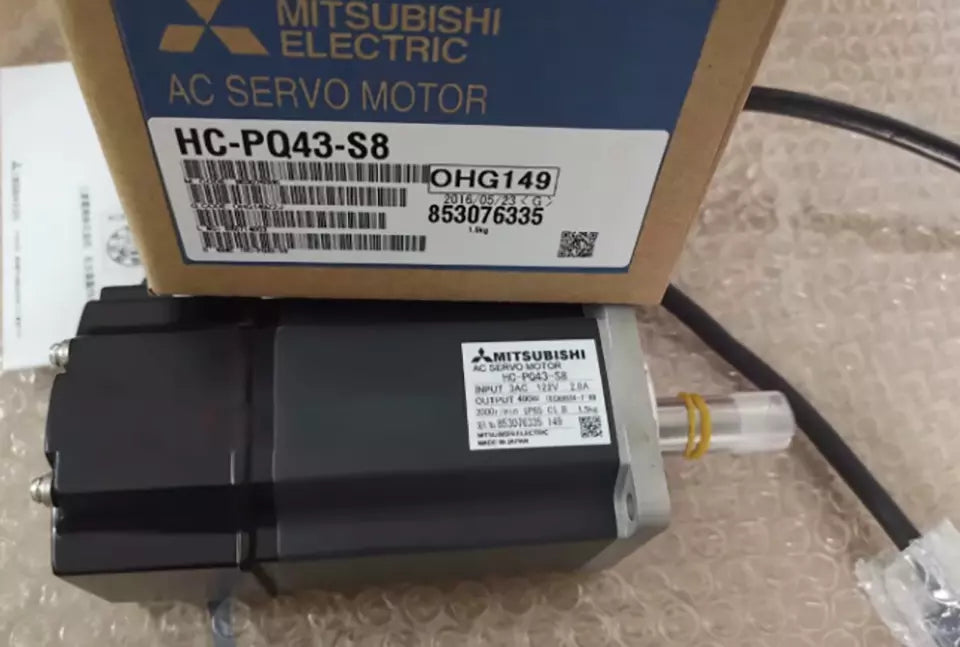 Mitsubishi HC-PQ43-S8 AC Servo Motor HCPQ43S8