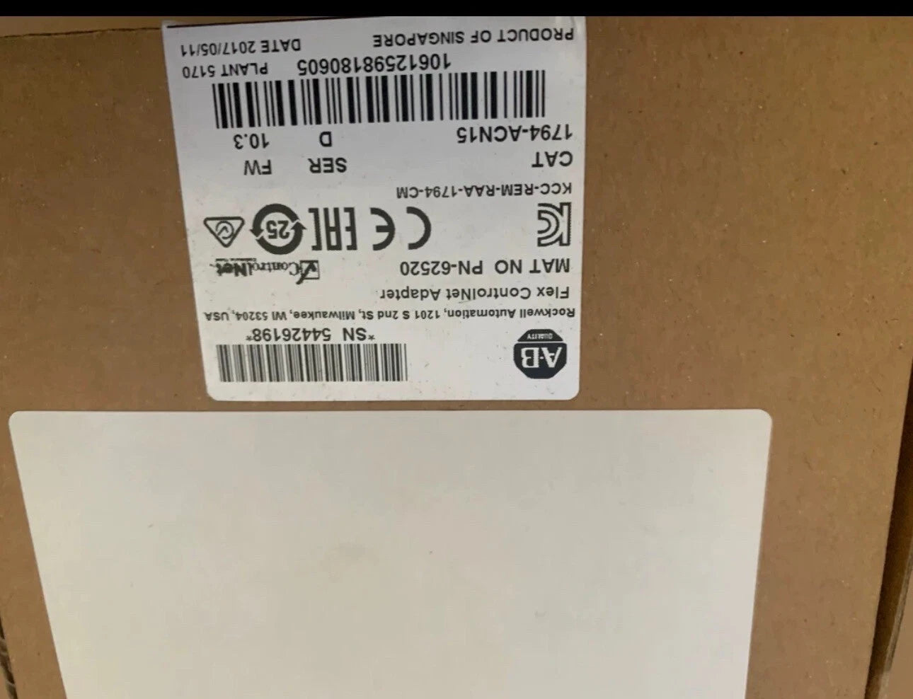 Allen-Bradley 1794-ACN15: Ethernet/IP Adapter Module