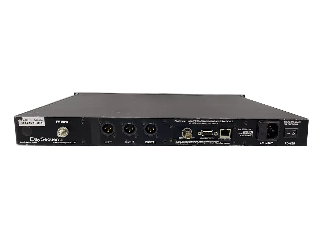 Day Sequerra M4FM DSPrecision FM Analog Modulation Monitor