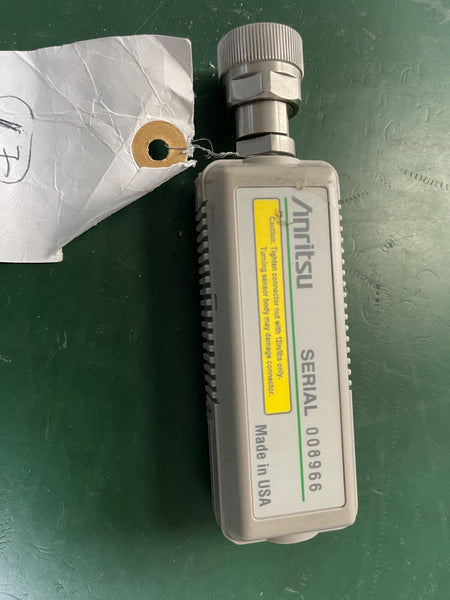 Anritsu MA2472B Power Sensor 10MHz to 18Ghz, N connector, -70 to +20dBm 