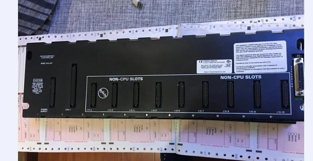 IC693CHS391M/IC693CHS391J Rack for GE Fanuc 90-30 Series PLC