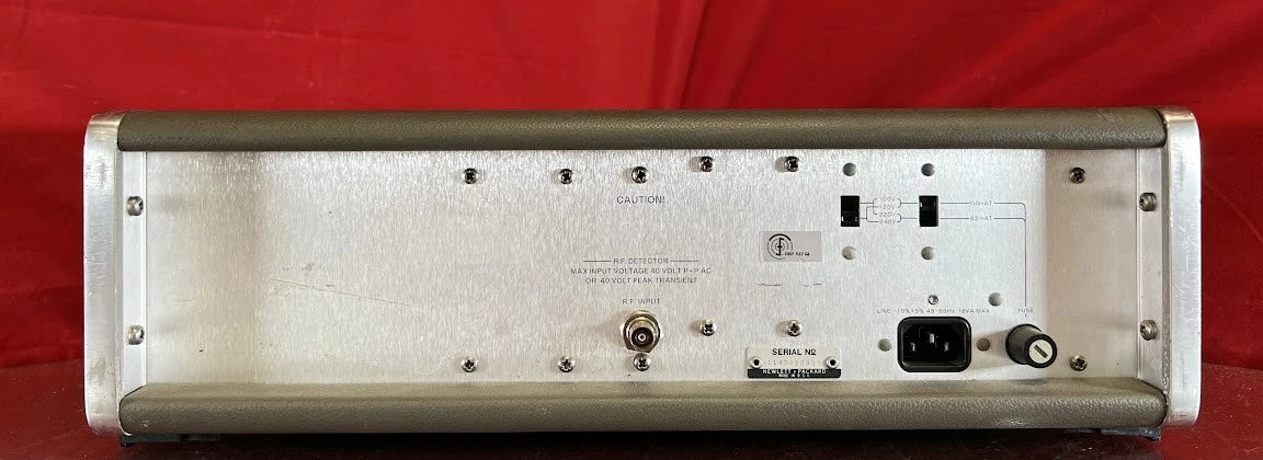 Agilent/Keysight 334A 1140A10989 Distortion Analyzer, 5 Hz to 600 kHz