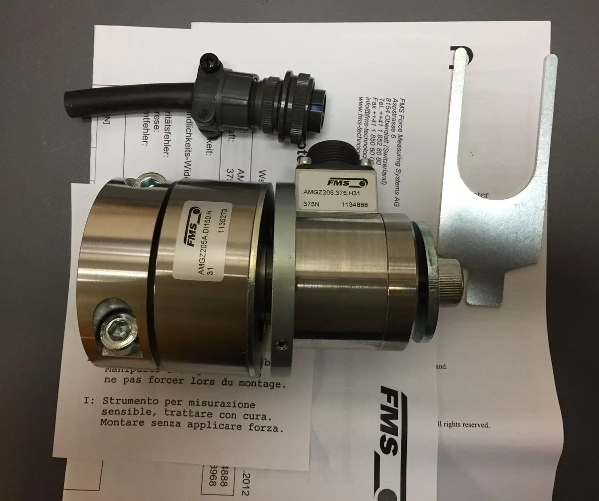 FMS AMGZ205-375-H31 & AMGZ205A-D1150 Force Sensor & Transducer