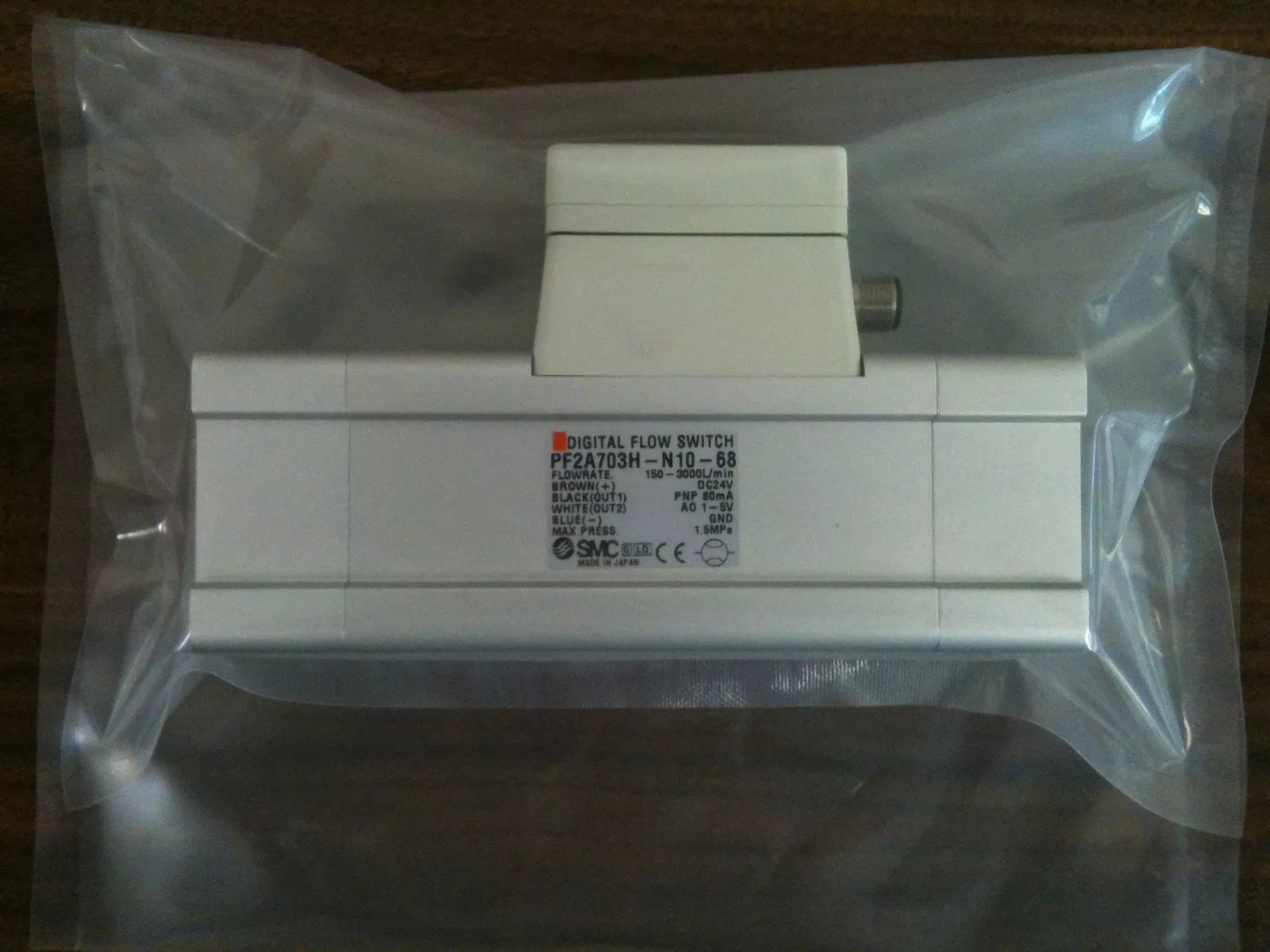 SMC PF2A703H-N10-68 Digital Flow Switch Integrated Sensor