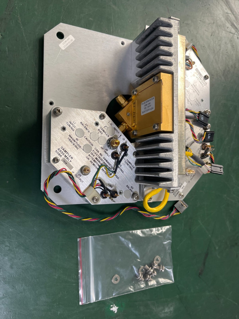 HP Agilent 5086-7456 PULSE GEN w/5086-7614 *3 ,5086-3499 *1 for 8516A,8720 ser - XG eqpt